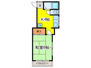 町田荘の物件間取画像